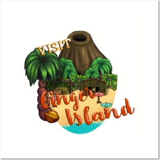 Visit Ginger Island Posters and Art